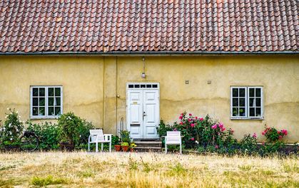 Vandborg Entreprise_Kalket hus